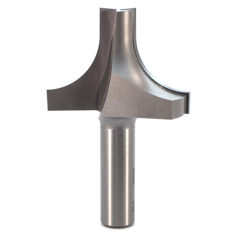 Plunge Roundover Bit w/Plunge Point 3/4" R 2LD 1/2" SD 1/2" SH 3" OL 2 FL